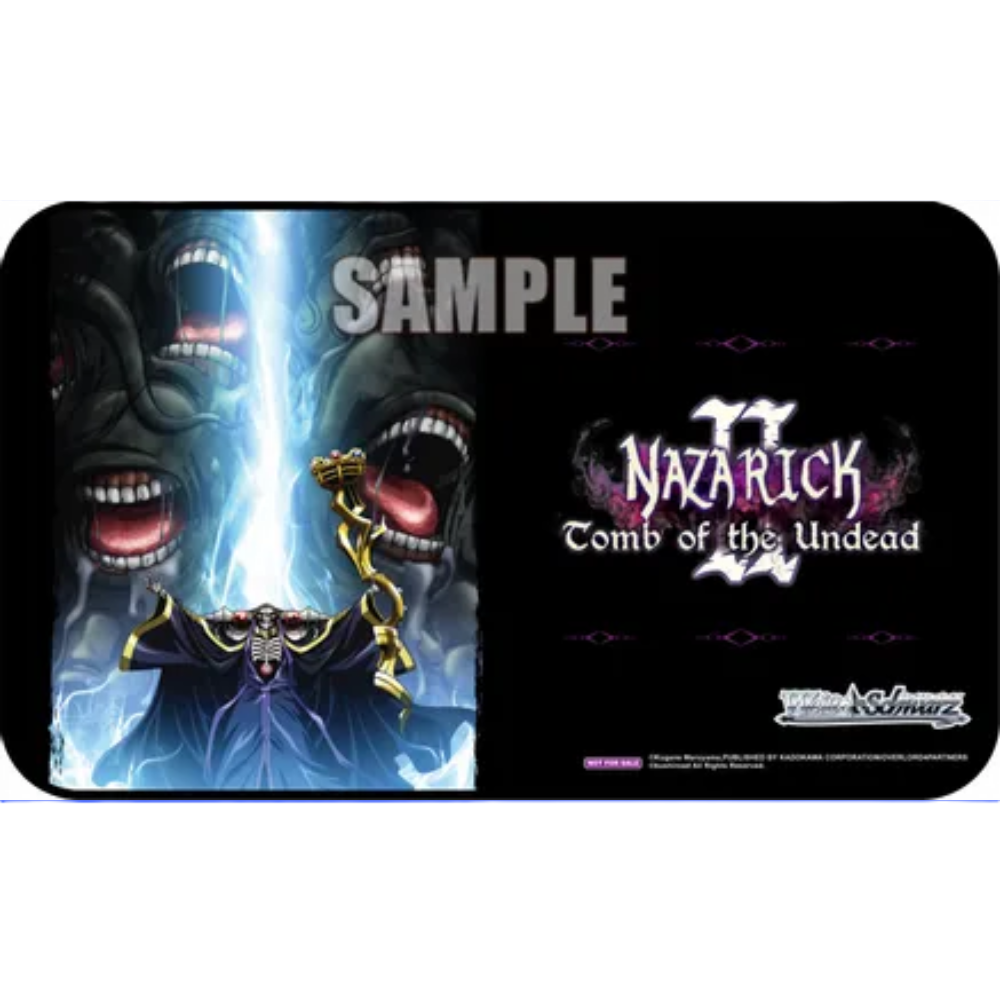 Nazarick Overlord Tomb Of The Undead Weiss Schwarz Offical Playmat image 0