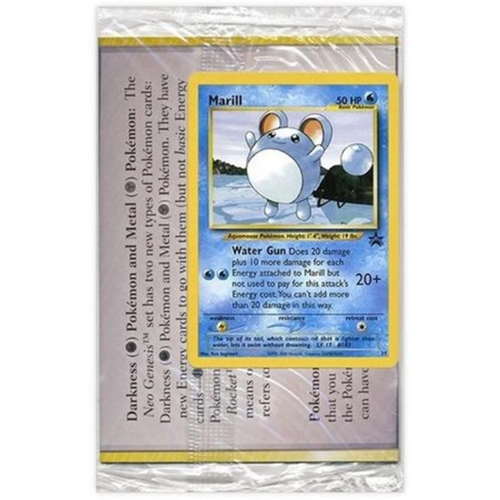 Marill 29 Sealed Black Star Promo image 0