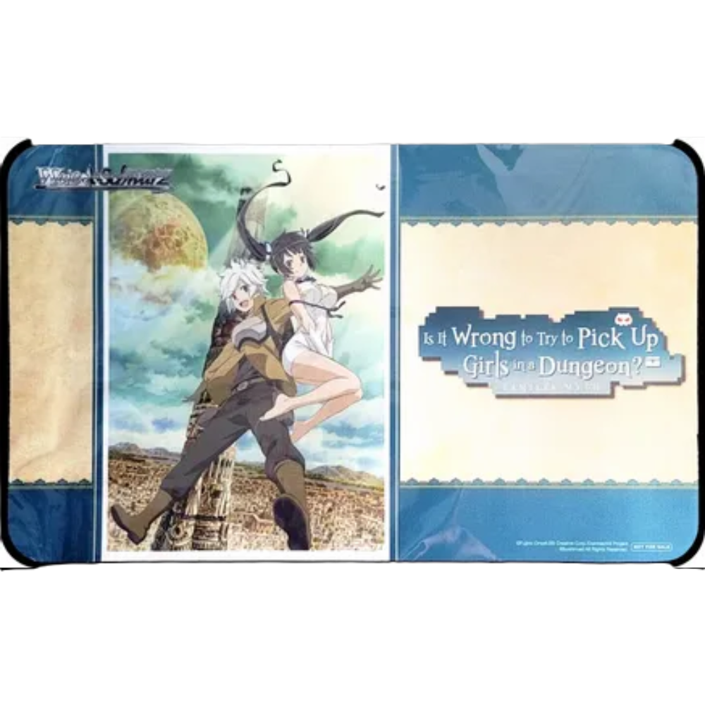 Is It Wrong To Pick Up Girls In A Dungeon Weiss Schwarz Offical Playmat image 0
