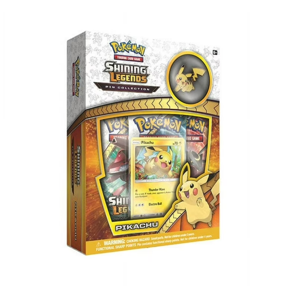 Shining Legends Pikachu Pin Collection image 0