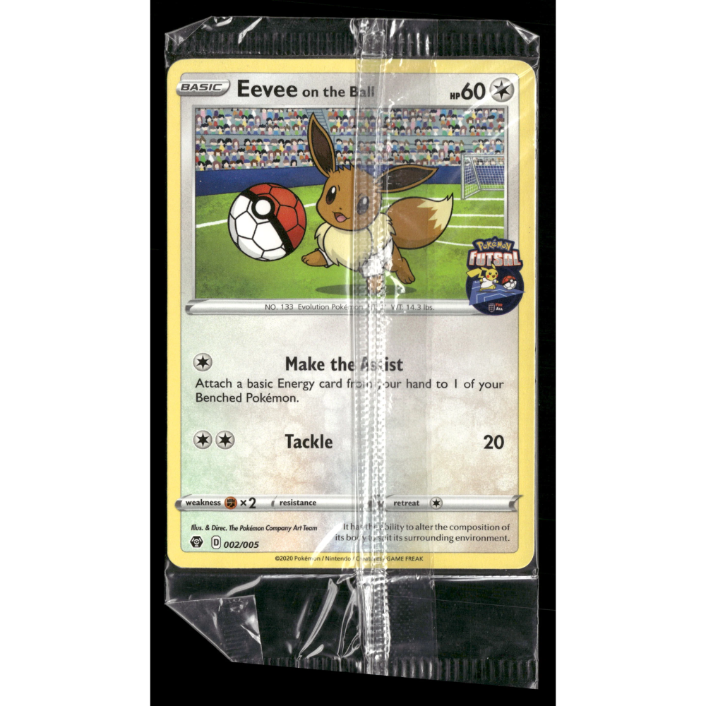 Eevee On The Ball 002 Sealed Futsal Promo image 0