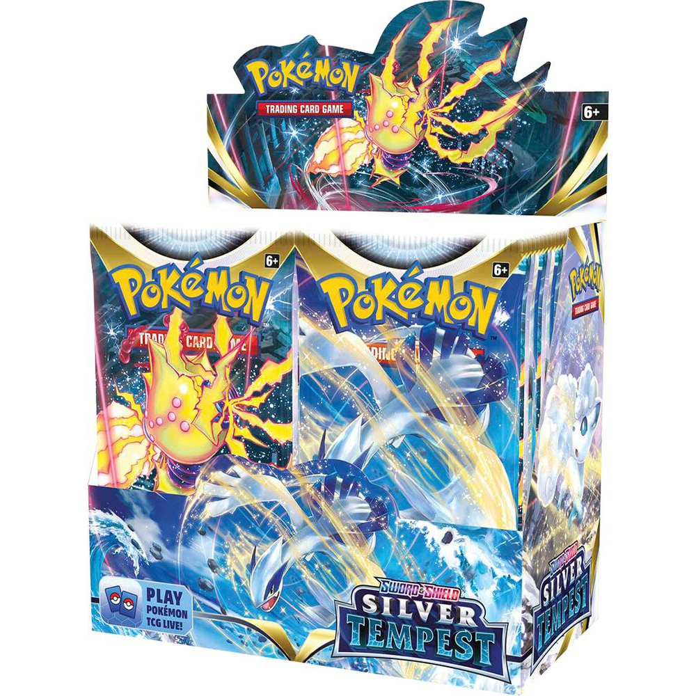 Silver Tempest Booster Box Sealed