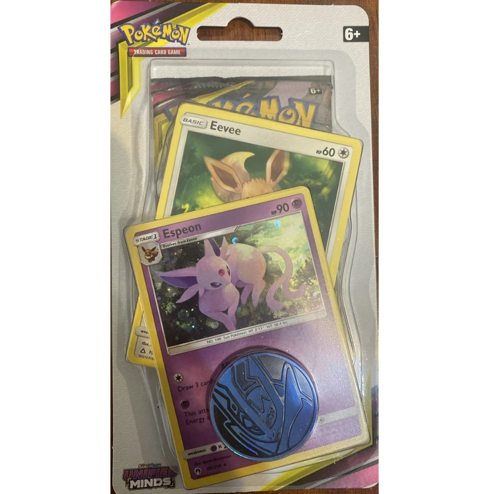 Unified Minds Blister (Espeon & Eevee)