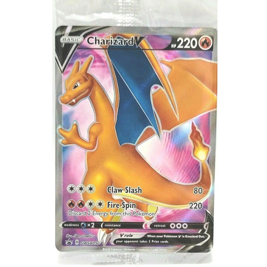 Charizard V SWSH050 Sealed Champion's Path Promo image 0