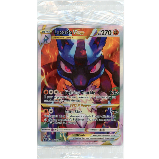 Lucario Vstar SWSH291 Sealed Crown Zenith Promo image 0