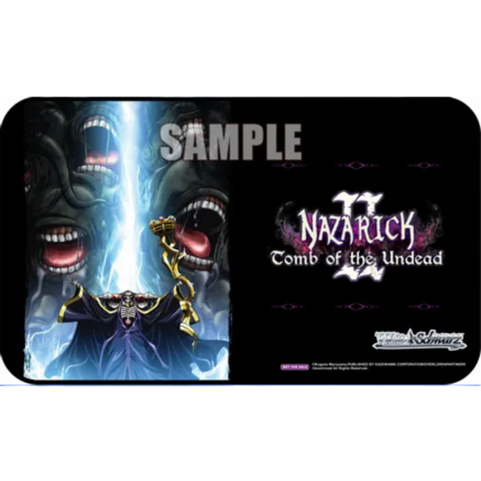 Nazarick Overlord Tomb Of The Undead Weiss Schwarz Offical Playmat image 0