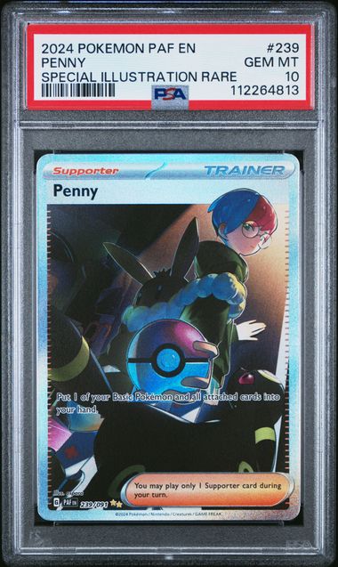 PSA 10 Penny Paldean Fates #239