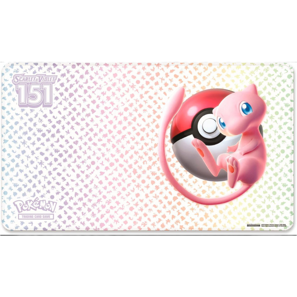Mew Playmat From Pokemon 151 UPC image 0