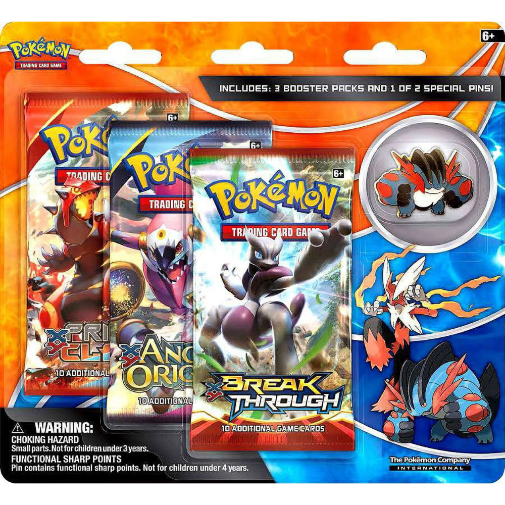 Mega Swampert/Blaziken Pin Collection image 0