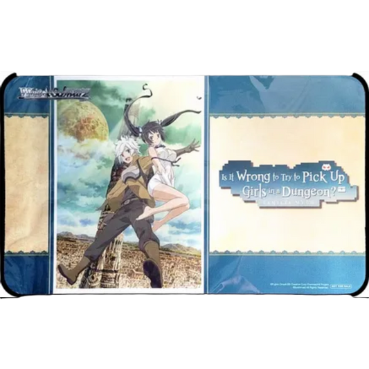 Is It Wrong To Pick Up Girls In A Dungeon Weiss Schwarz Offical Playmat image 0