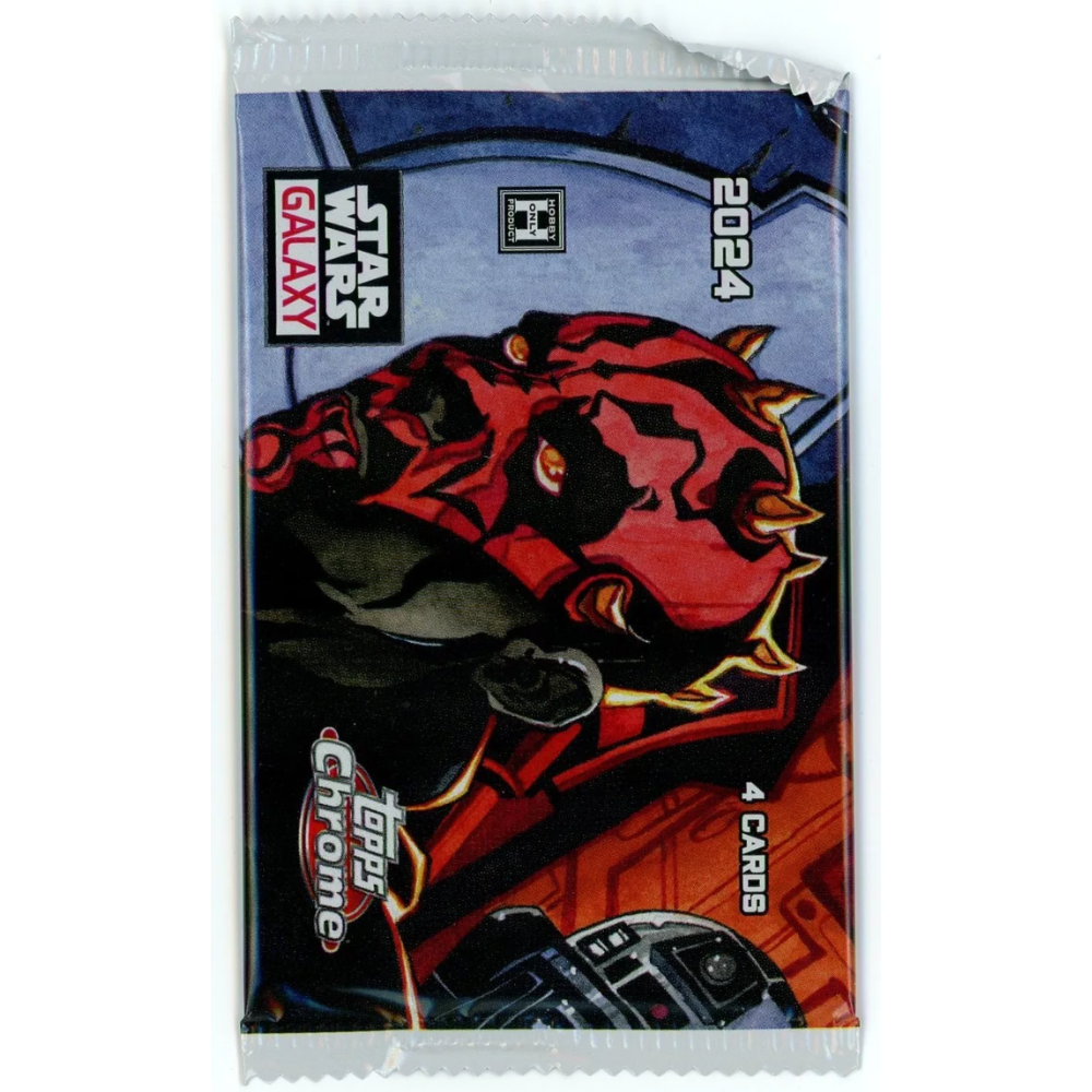 Star Wars 2024 Topps Galaxy Chrome Pack image 0