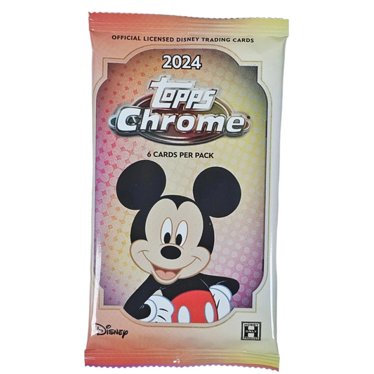 Disney 2024 Topps Chrome Pack image 0
