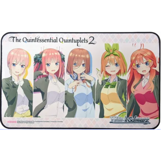 The Quintessential Quintuplets 2 Weiss Schwarz Offical Playmat image 0