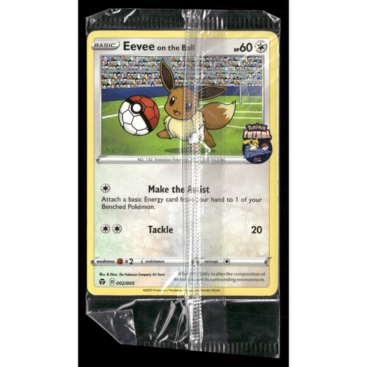 Eevee On The Ball 002 Sealed Futsal Promo image 0