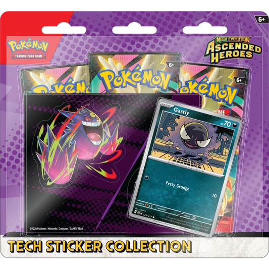 Ascended Heroes 3-Pack Blister (Ghastly)