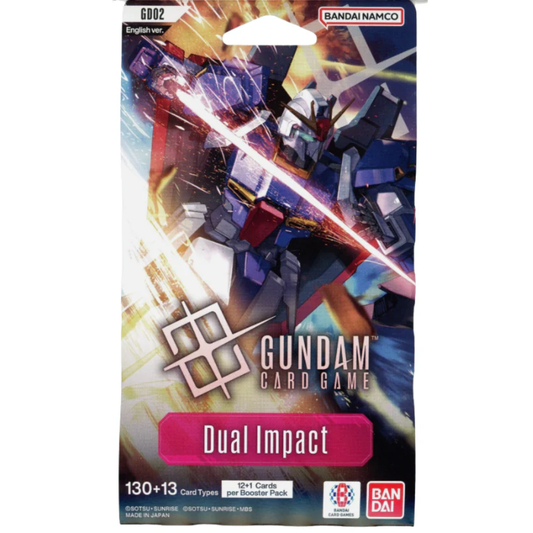 Gundam Dual Impact Sleeved Booster Pack