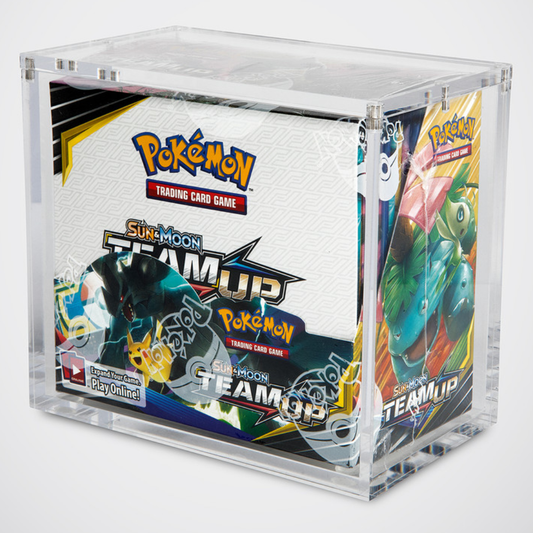 Pokemon Booster Box Acrylic Display Case (Magnetic Lid)