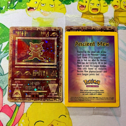 Ancient Mew Reverse Foil Sealed Promo