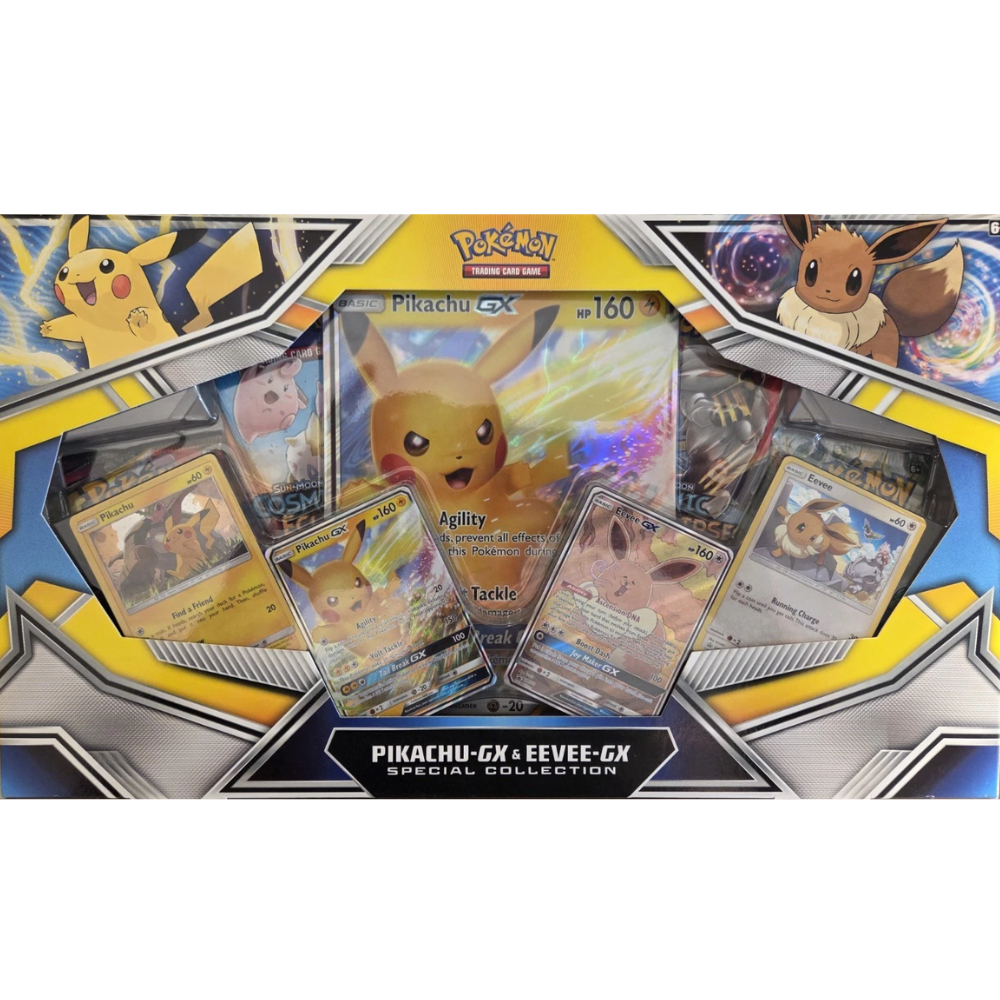 Pikachu GX & Eevee GX Special Collection Box