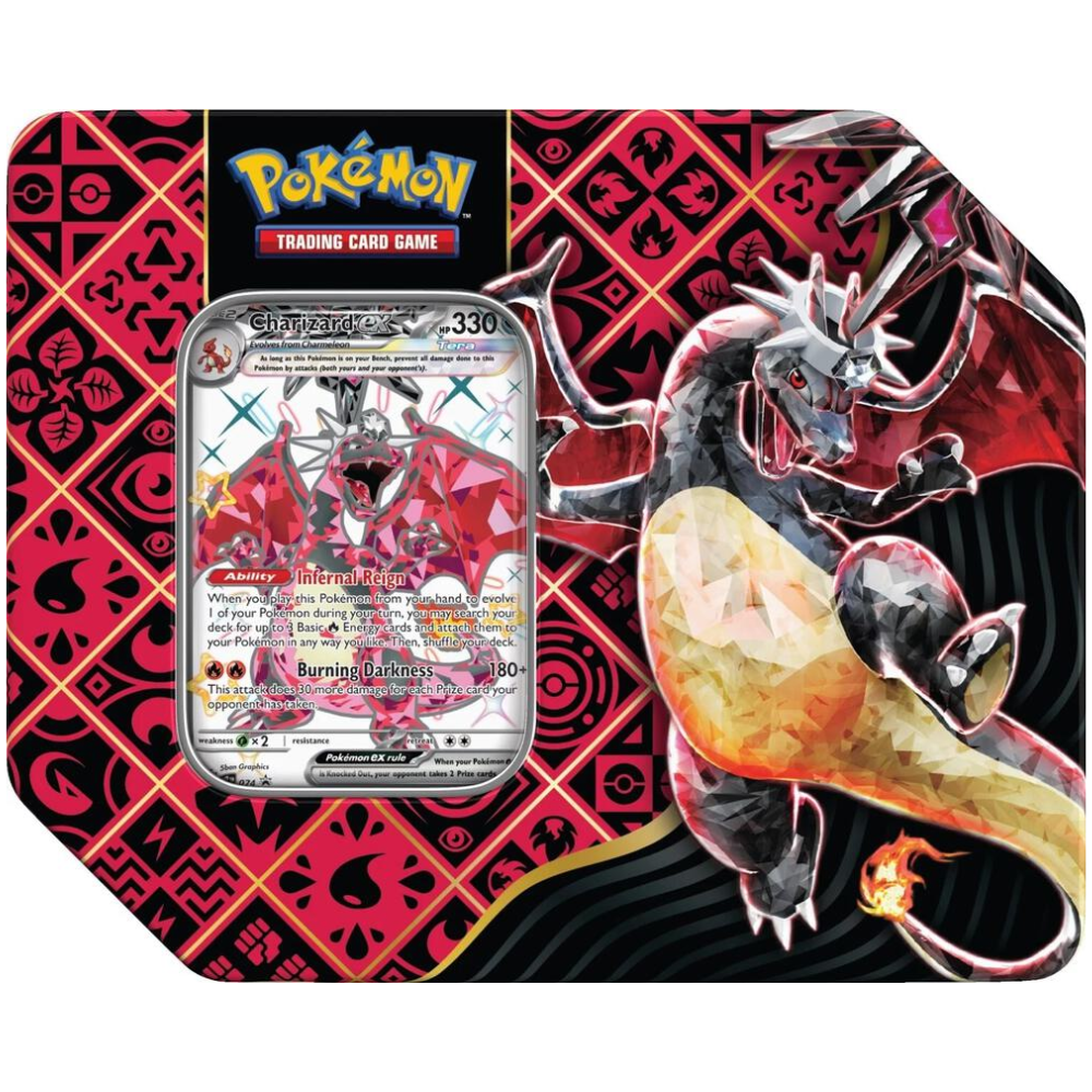 Paldean Fates Tin [Charizard ex]