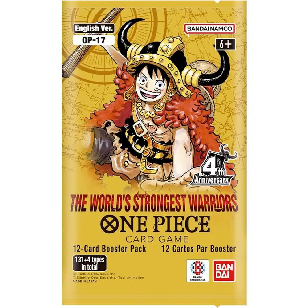 OP-17 The World's Strongest Warriors Booster Pack