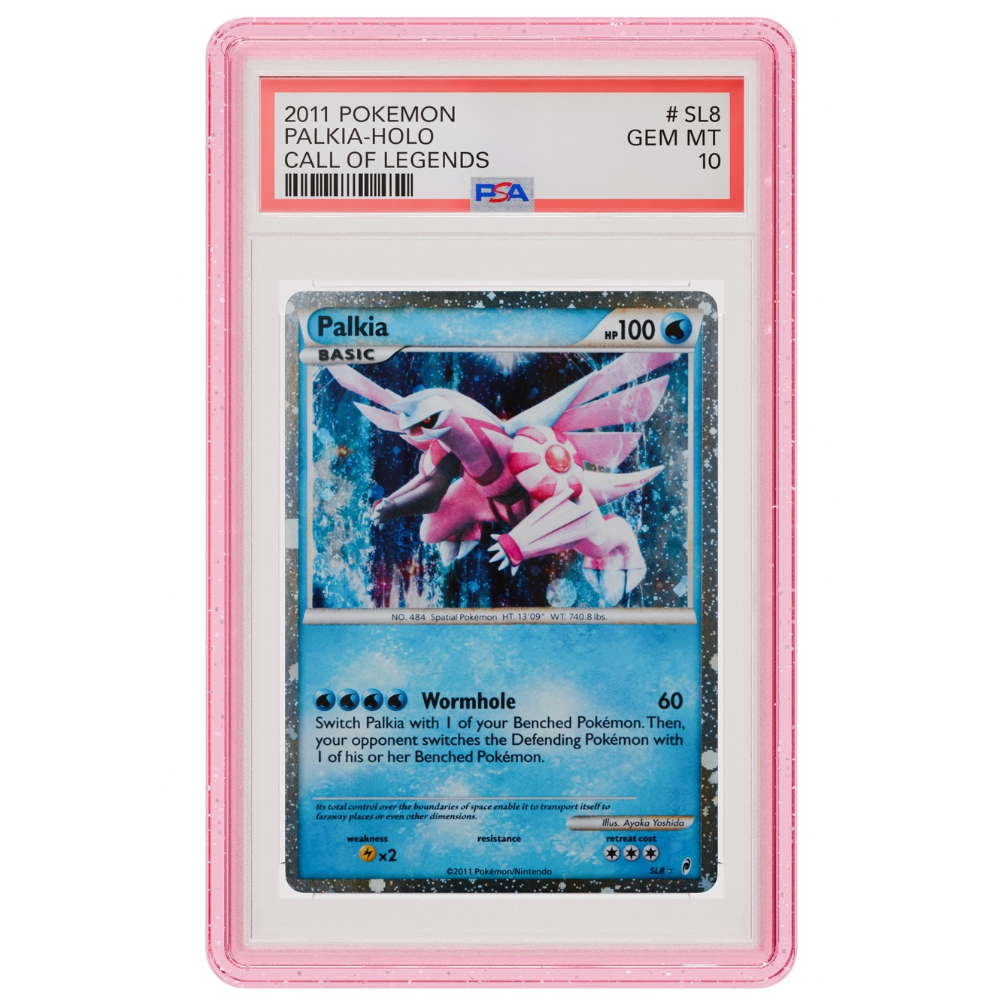 Graded Guard Limited Edition Case (PSA) Pink Glitter