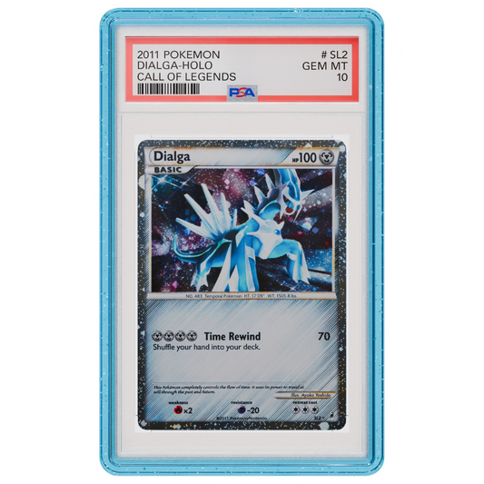 Graded Guard Limited Edition Case (PSA) Blue Glitter