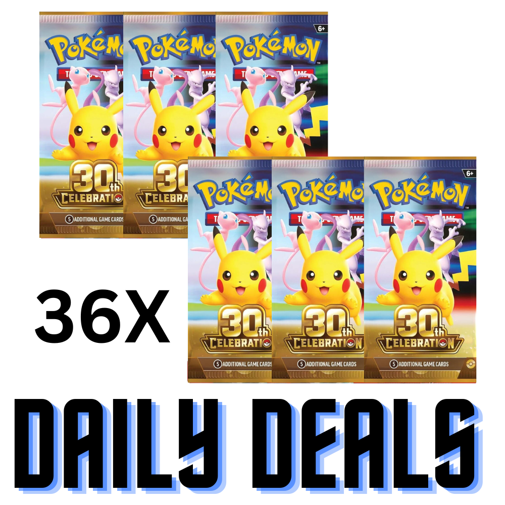 *Daily Deals* 36 30th Celebration Booster Packs