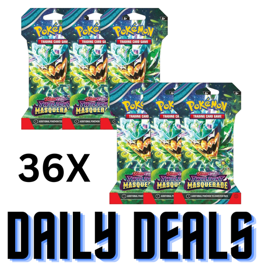 *Daily Deals* 36 Twilight Masquerade Sleeved Booster Packs