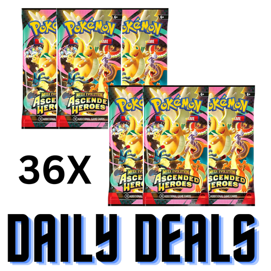 *Daily Deals* 36 Ascended Heroes Booster Packs
