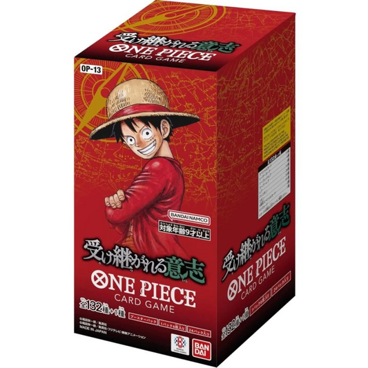 JPN OP-13 Carrying On His Will Booster Box image 0