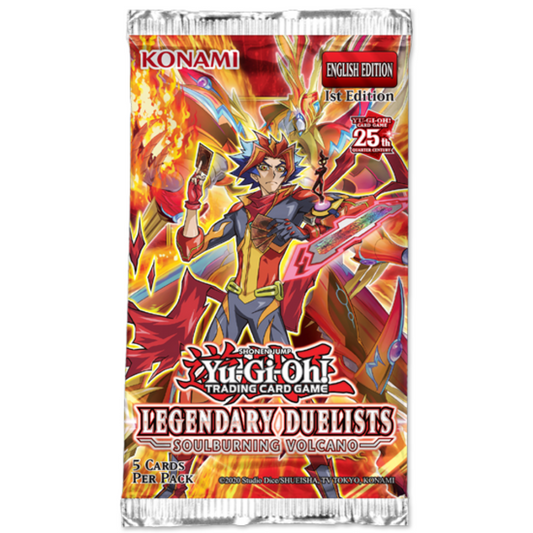Soulburning Volcano Booster Pack 1st Edition image 0