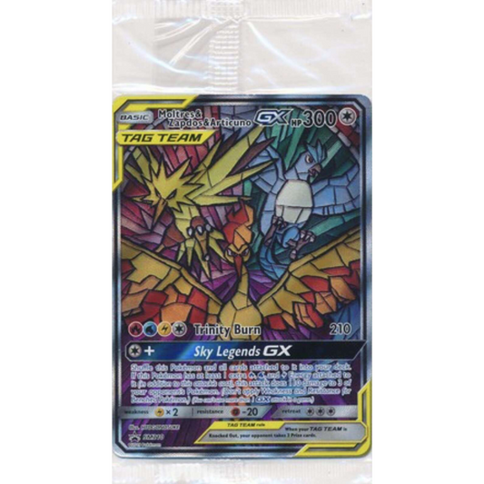 Moltres & Zapdos & Articuno SM210 Sealed Hidden Fates Promo image 0