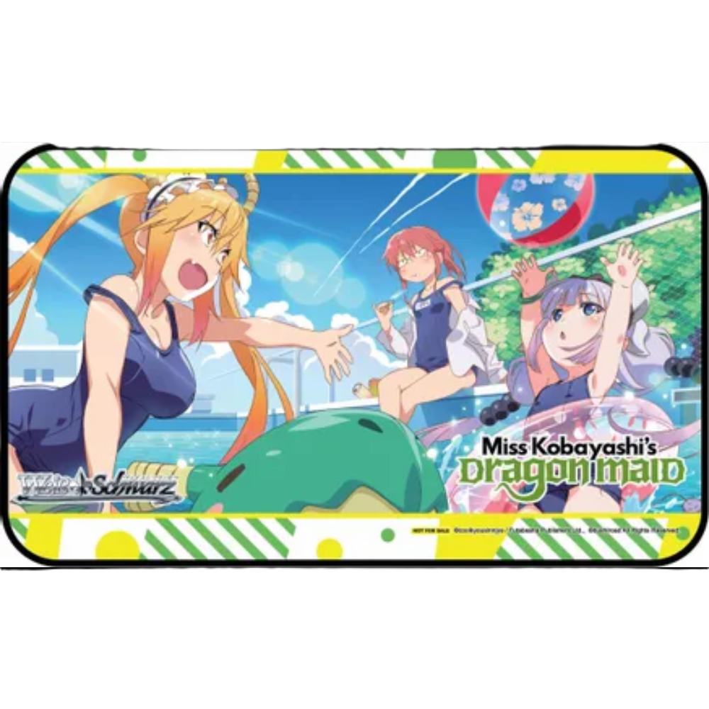 Miss Kobayashi's Dragonmaid Weiss Schwarz Offical Playmat image 0