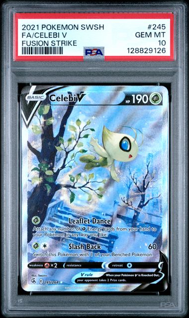 PSA 10 Celebi V Fusion Strike #245