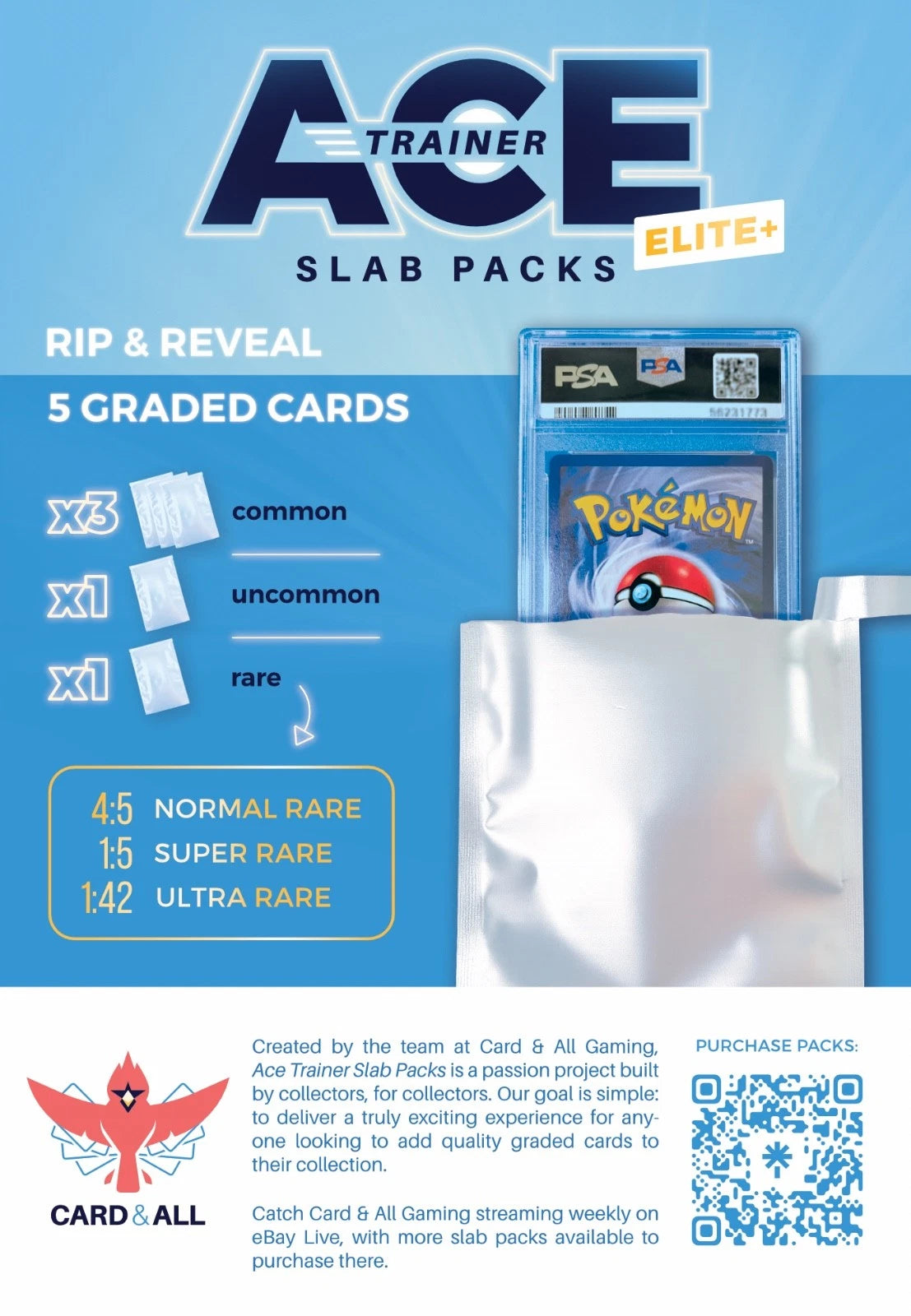 Ace Trainer Graded Card Box Elite+ Tier – Royalty Gaming